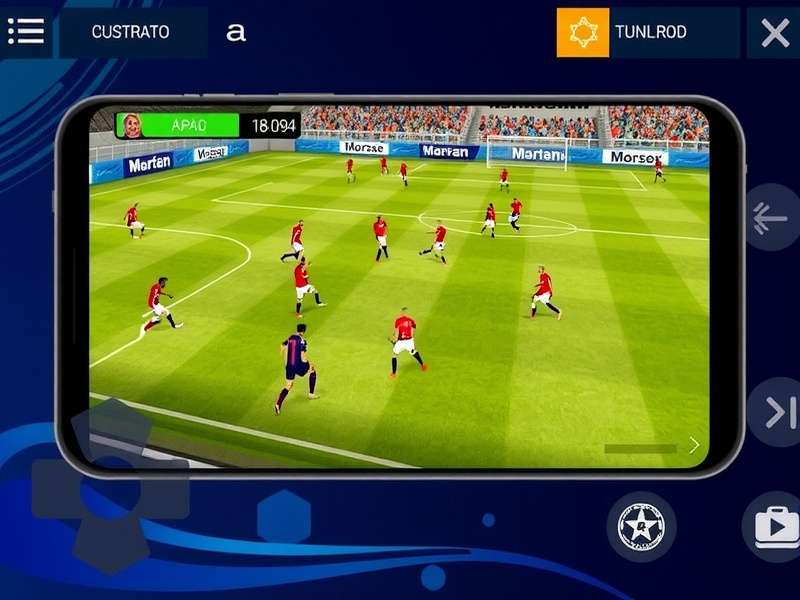 FIFA Pro Titan 8 control scheme and gameplay interface